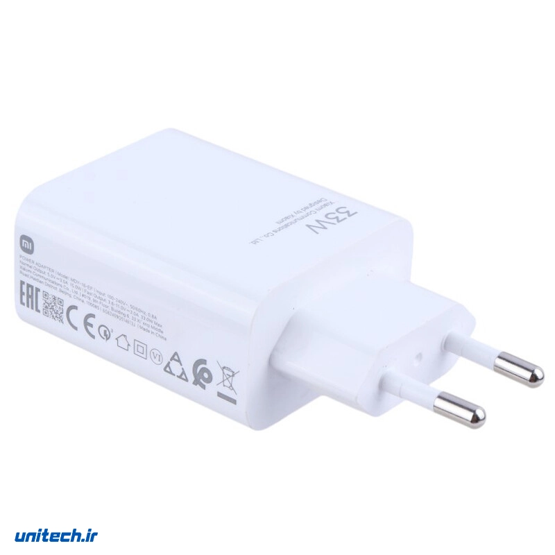 شارژر دیواری 33 وات شیائومی MDY16EF 3A سرجعبه3